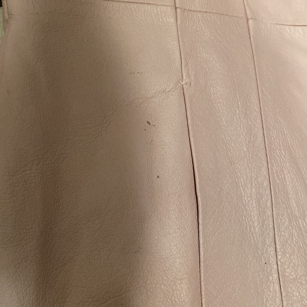 Pink leather jacket - Picture 2 of 7